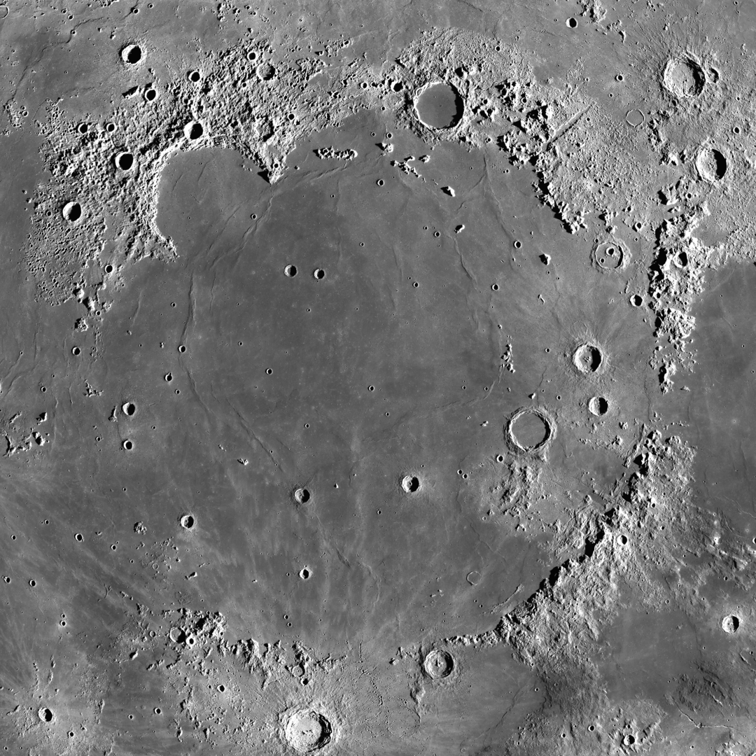 Mare Imbrium en la Luna