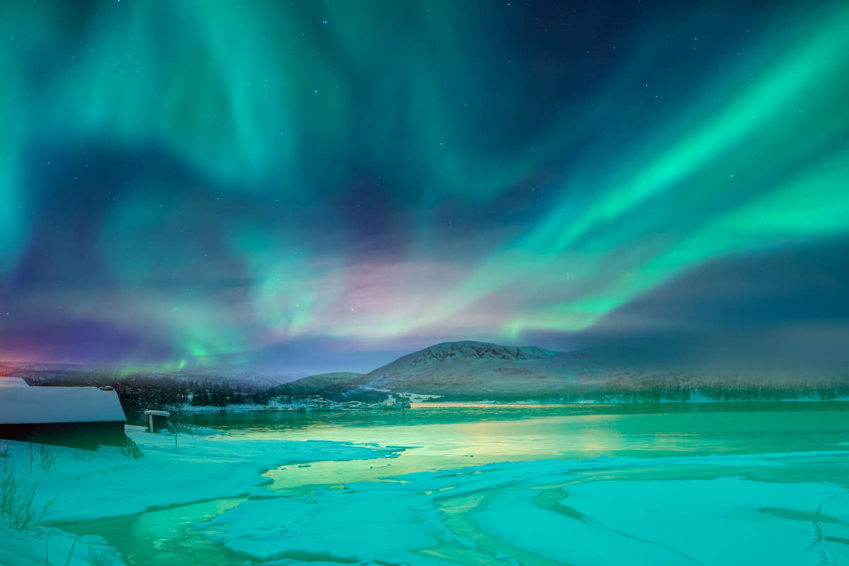 Aurora boreal en Tromso